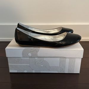 Belle by Sigerson Morrison Black Patent Leather Flats